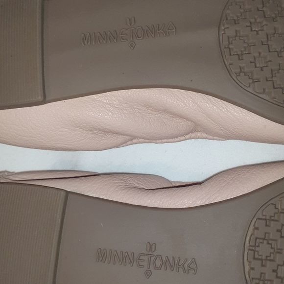 Minnetonka Anna Ballet Flats‎ Shoes Blush Size 6 - Picture 12 of 12